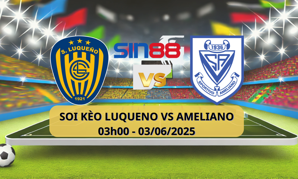 Soi kèo trận đấu Luqueno và Ameliano